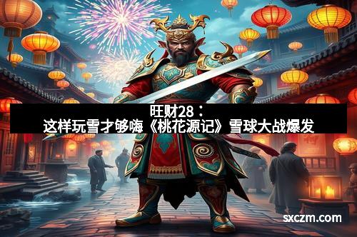 旺财28：这样玩雪才够嗨《桃花源记》雪球大战爆发